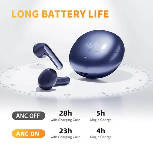 هدفون بلوتوثی کیو سی وای مدل AilyBuds Pro Plus (2)